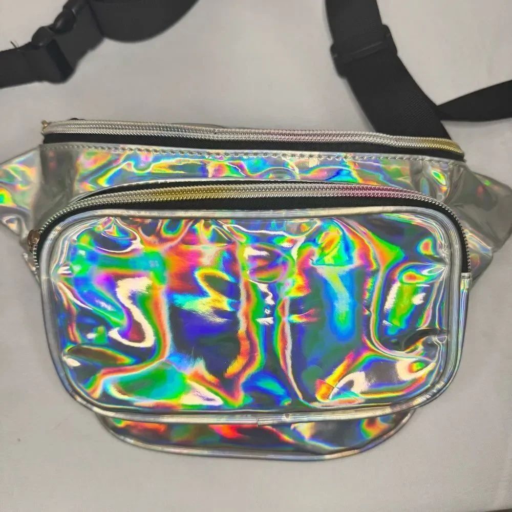 Shiny Holographic Fanny Pack